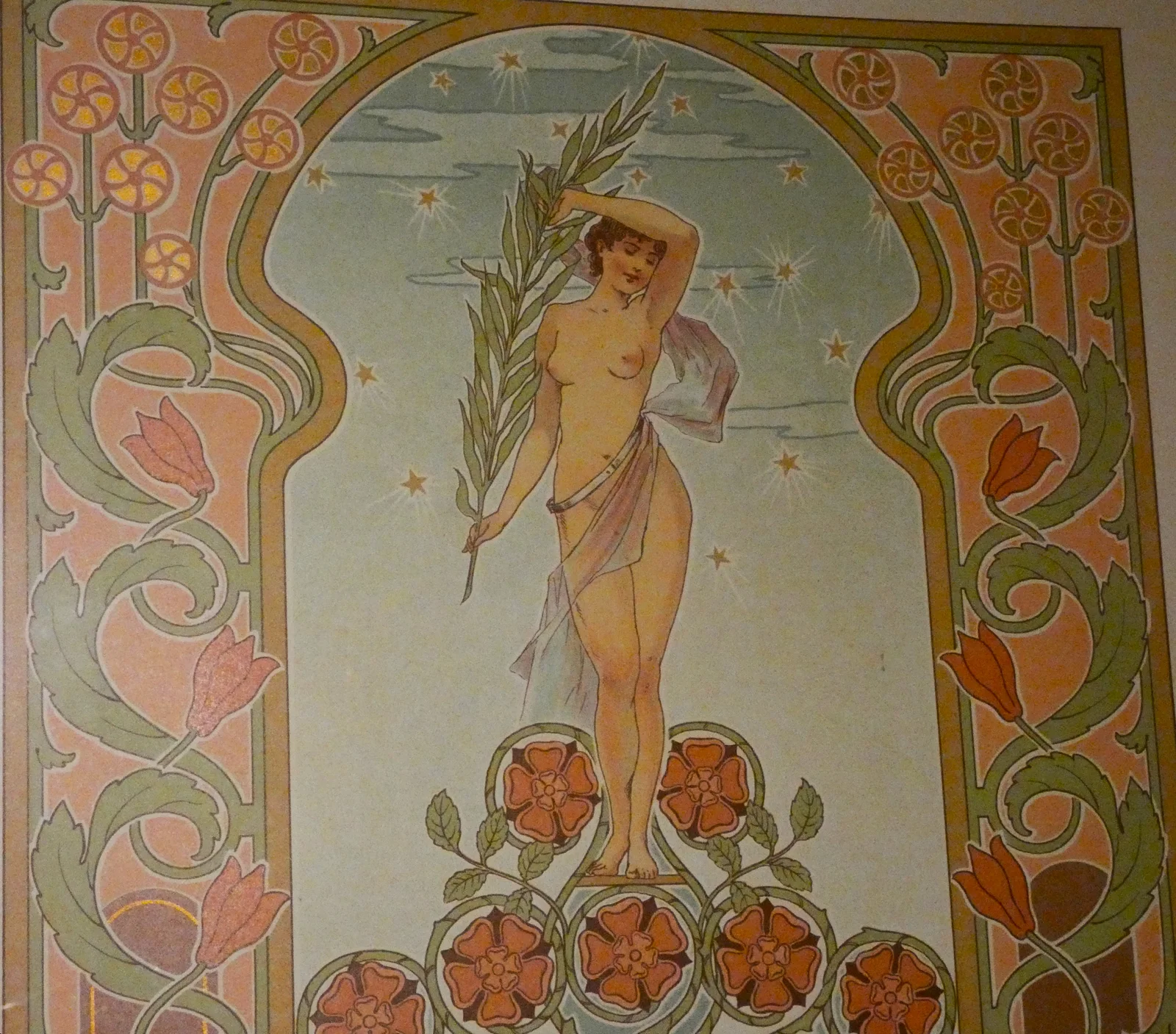 The ornate Art Nouveau facade of the Jugendstilsenteret centre in Ålesund