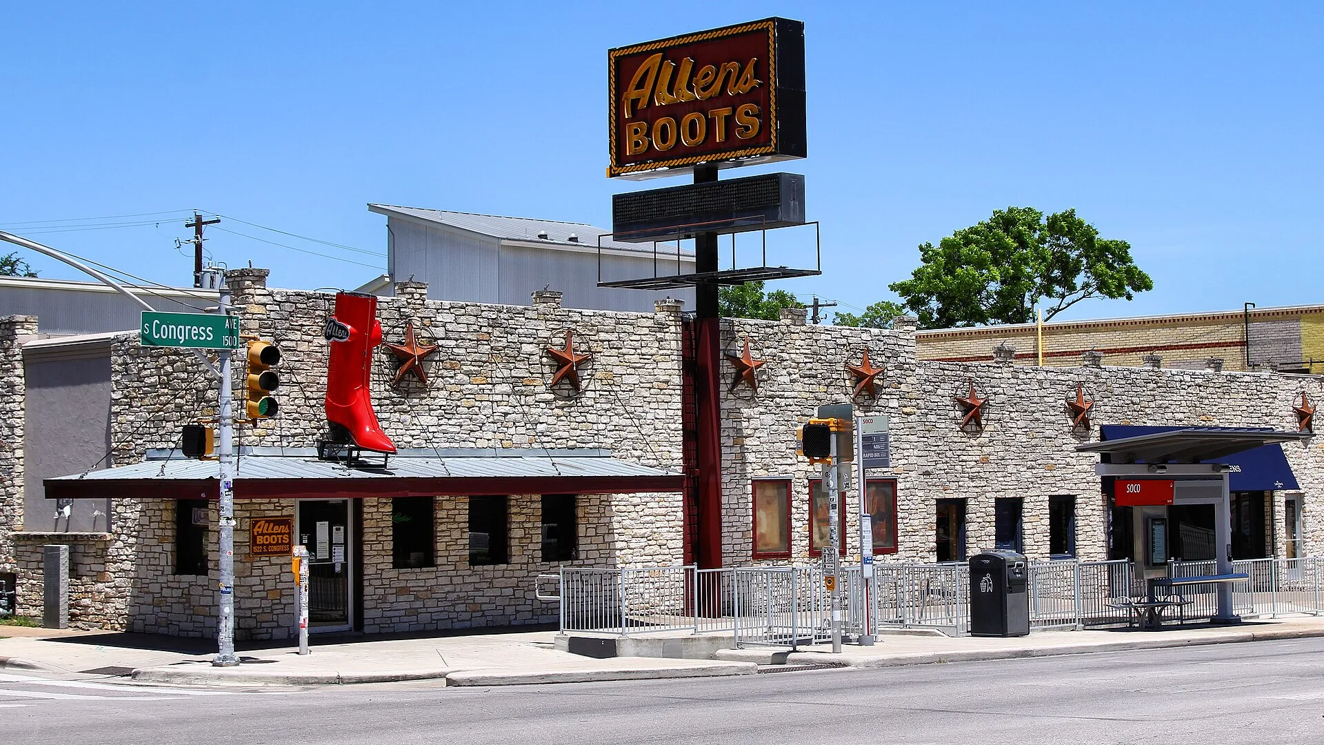 Allens Boots on South Congress Avenue in Austin, Texas