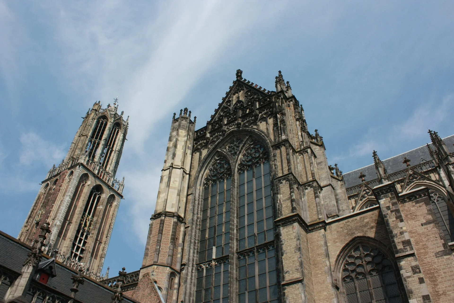 The Dom church and square in Utrecht above the DOMunder site