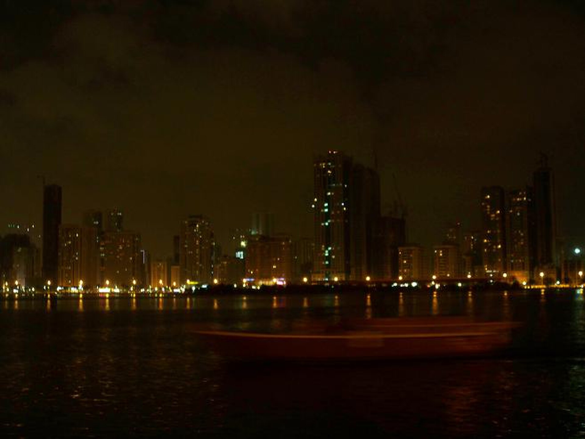 Skyline of Sharjah, United Arab Emirates