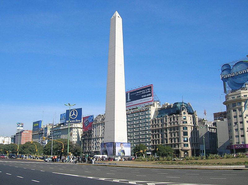 Obelisco de Buenos Aires and Plaza de la República