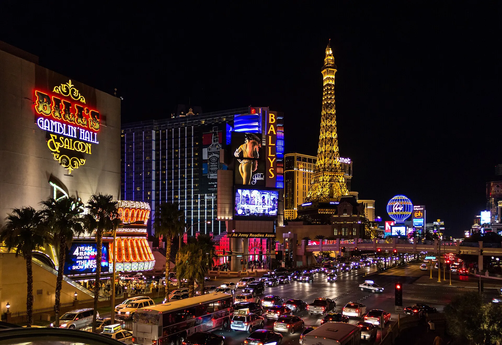 Skyline of Las Vegas, United States