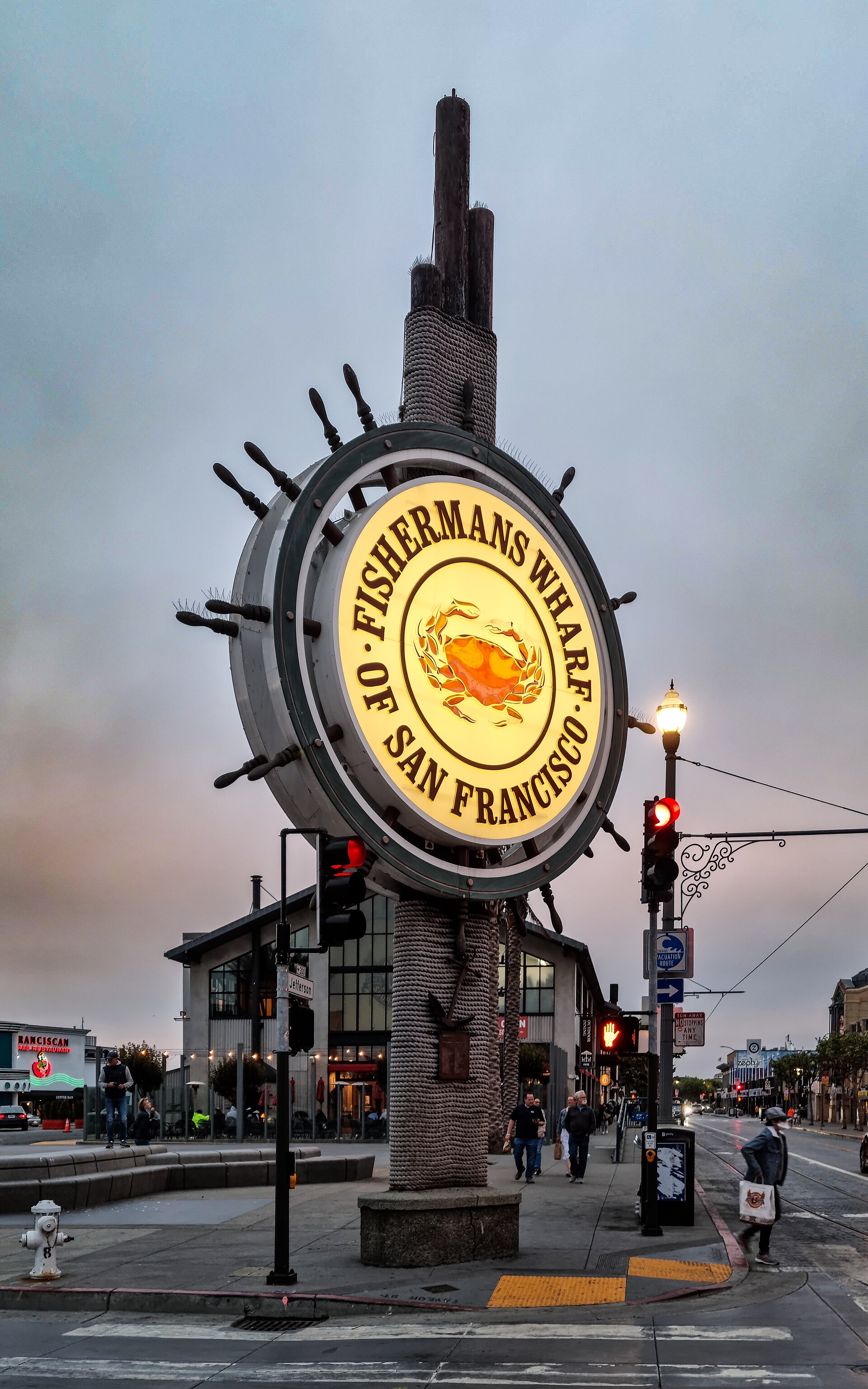 Fisherman's Wharf sign in San Francisco