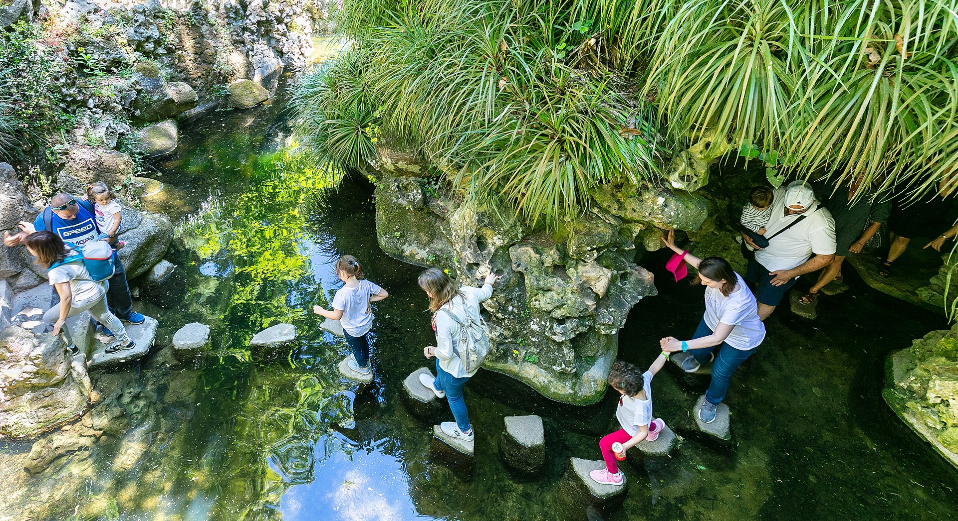 Quinta da Regaleira estate in Sintra surrounded by lush gardens