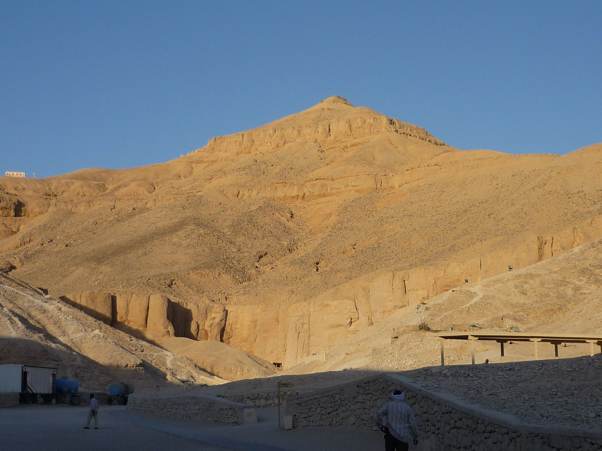 Entrance to the Valley of the Kings in Luxor