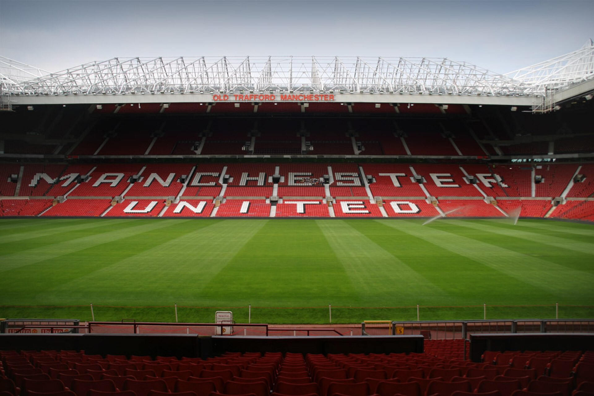 Old Trafford Stadium in Manchester