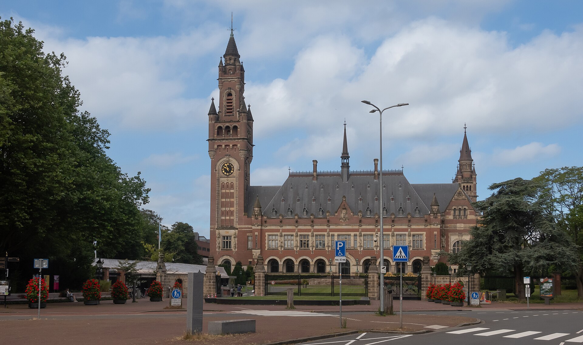 The Peace Palace in The Hague, home of the International Court of Justice
