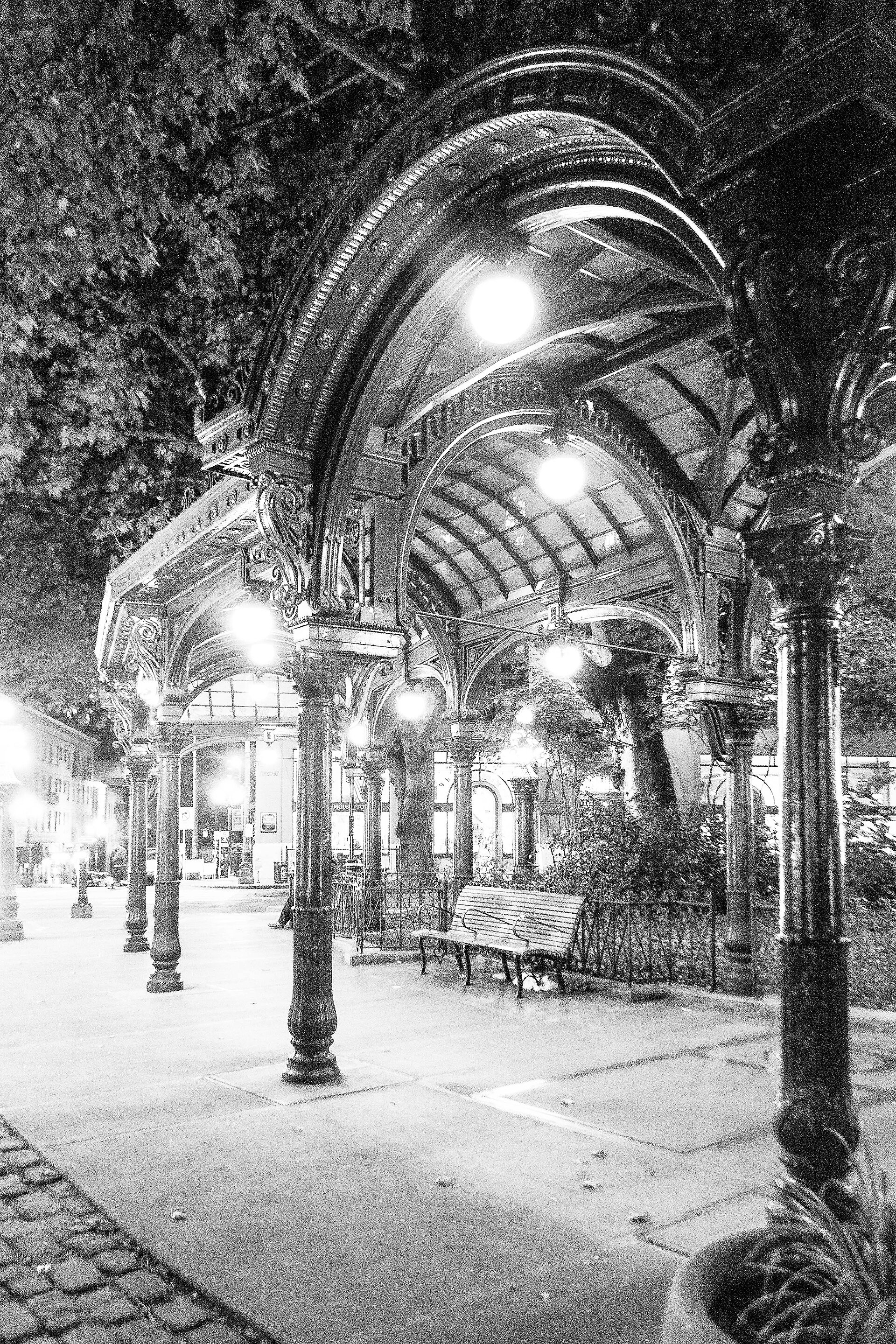 The historic Pioneer Square Pergola in Seattle