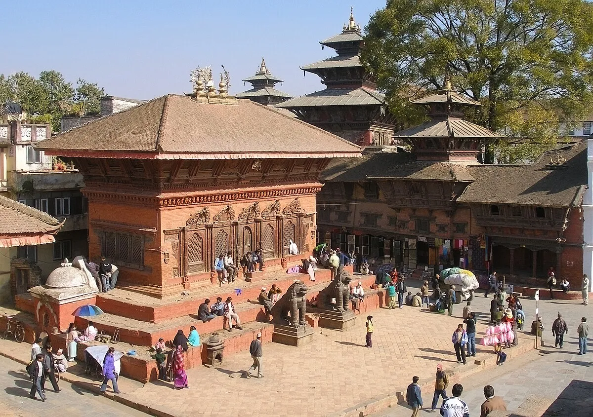 Shiva-Parvati Temple at Kathmandu Durbar Square (Basantapur), Nepal