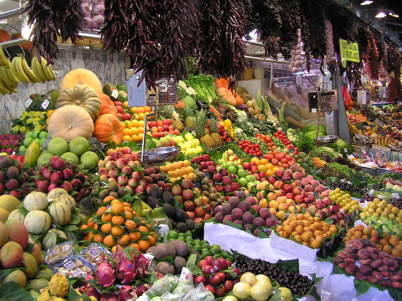 La Boqueria in Barcelona