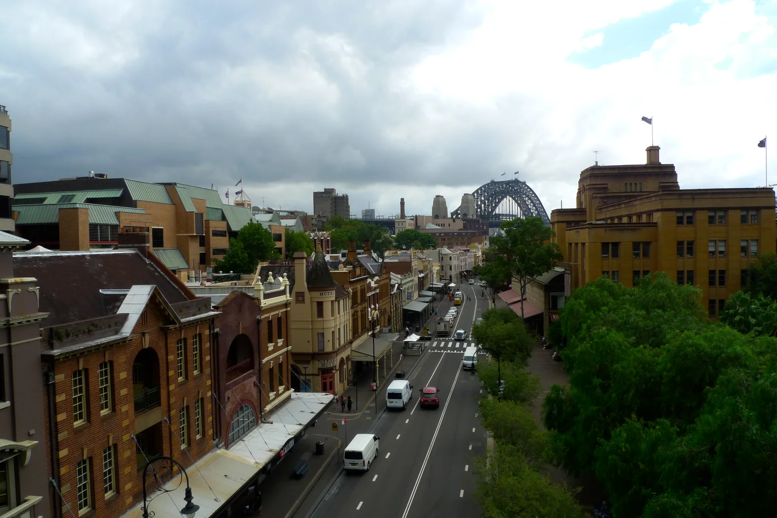 Heritage laneway in The Rocks district of Sydney