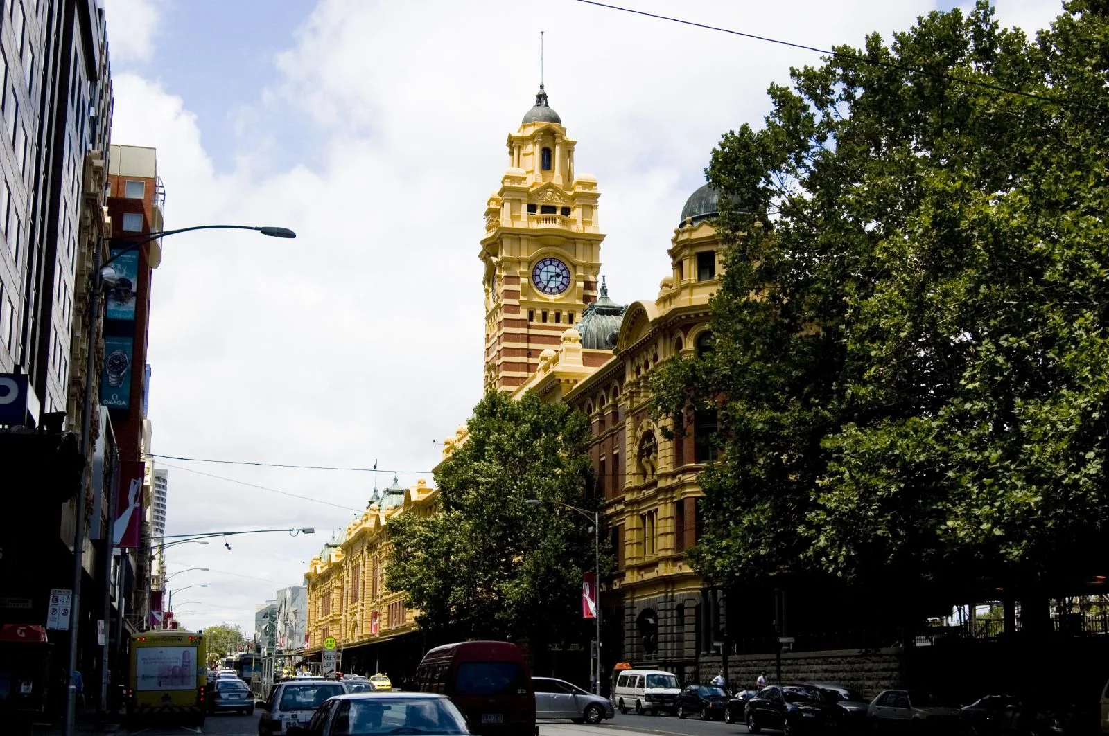 Flinders Street Station facade in Melbourne