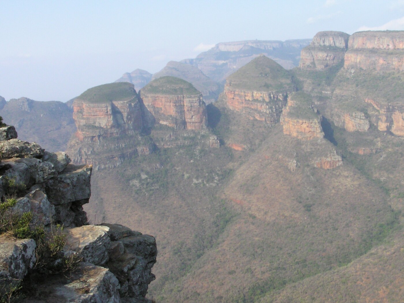 Three Rondavels at Blyde River Canyon, one of South Africa's most spectacular natural wonders