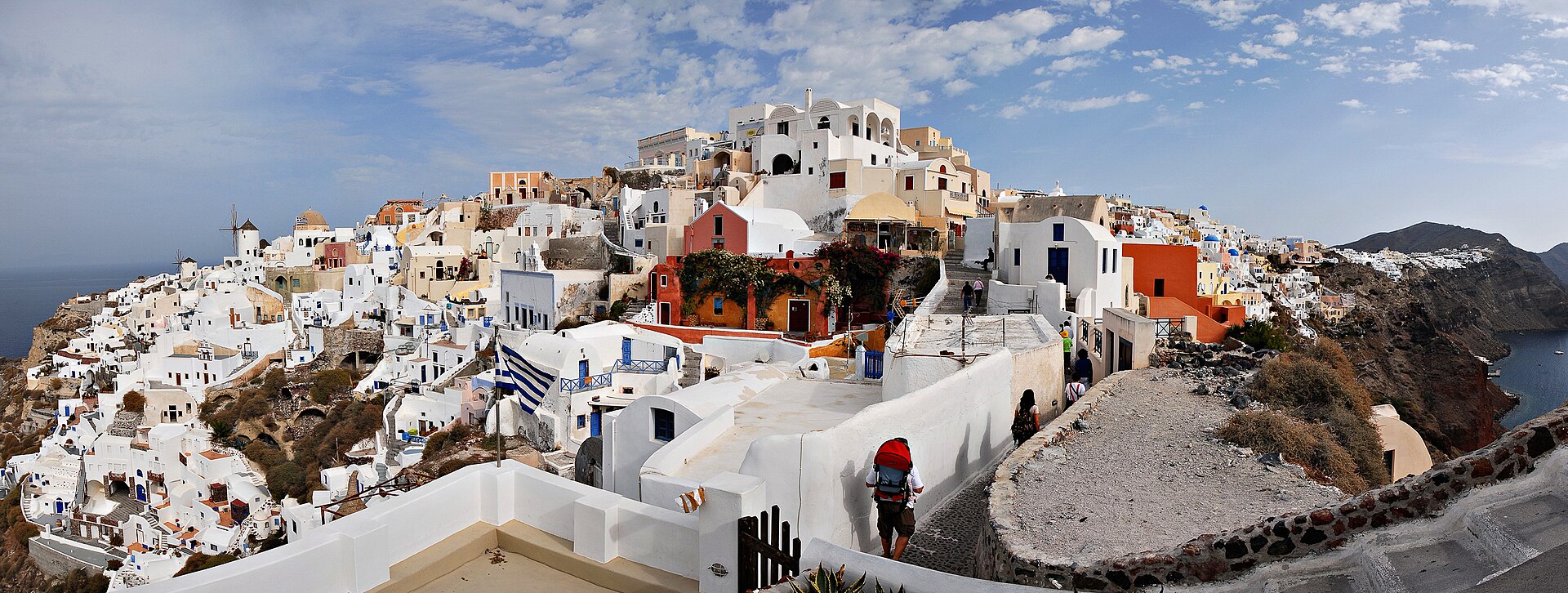 Oia in Santorini