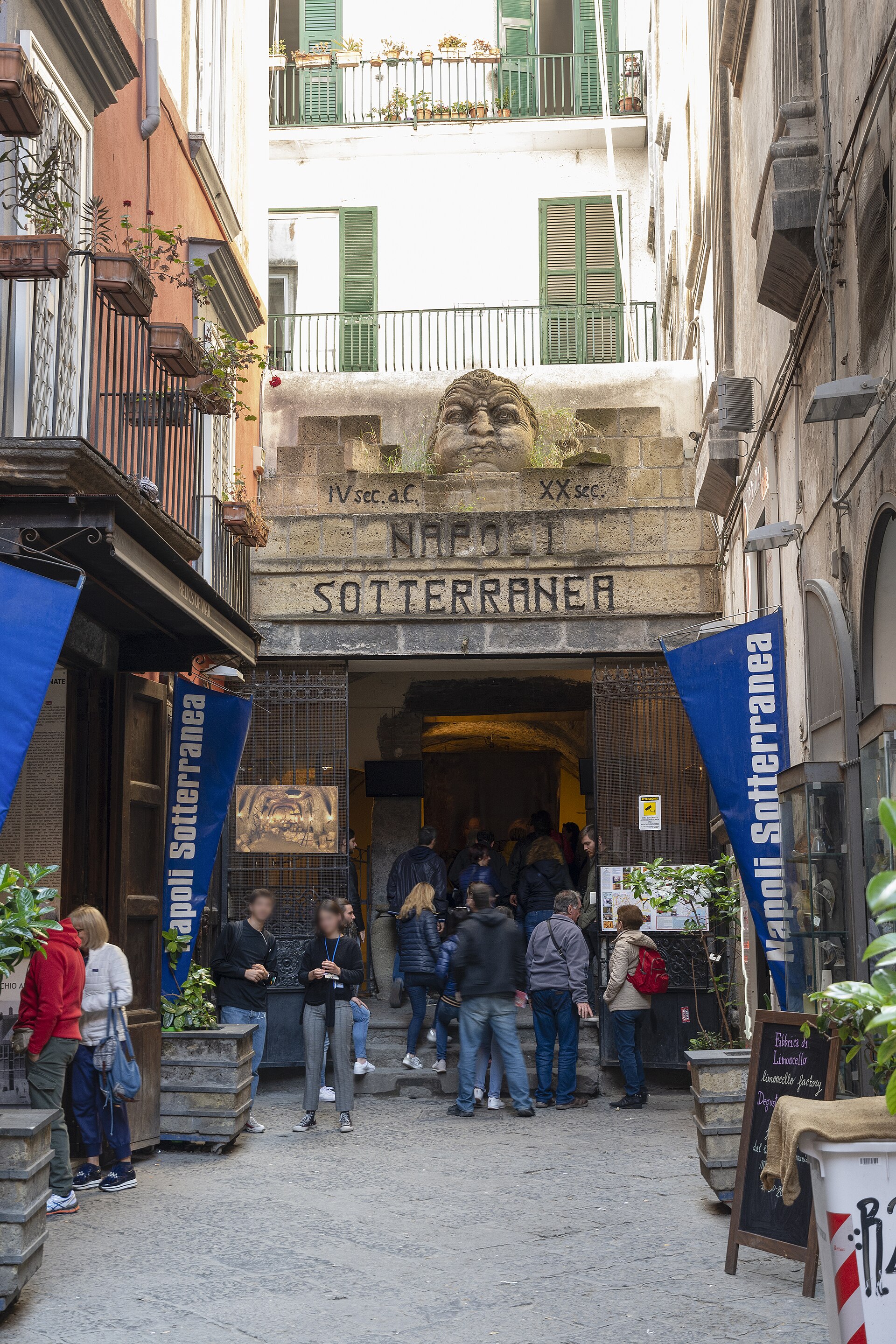 Naples Underground tunnels