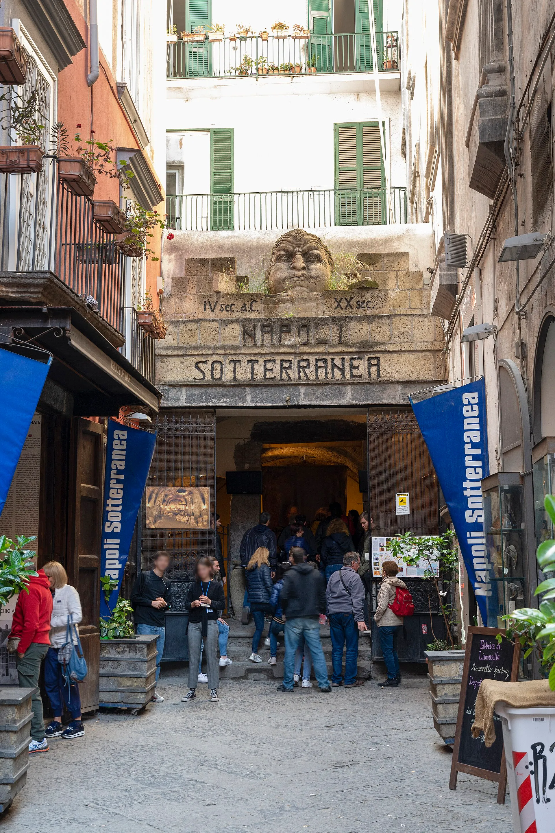 Naples Underground tunnels