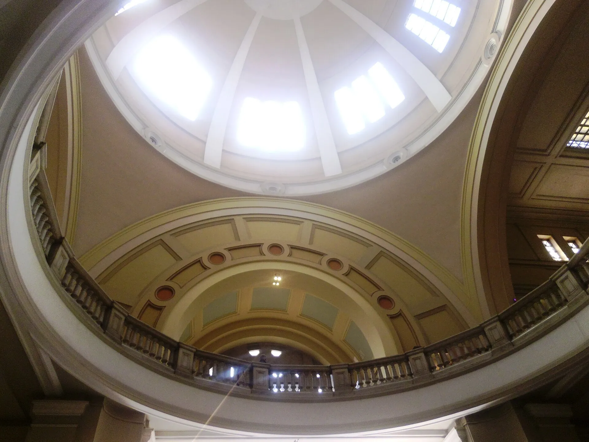 Gallery interior with antiquities, Egyptian Museum Cairo