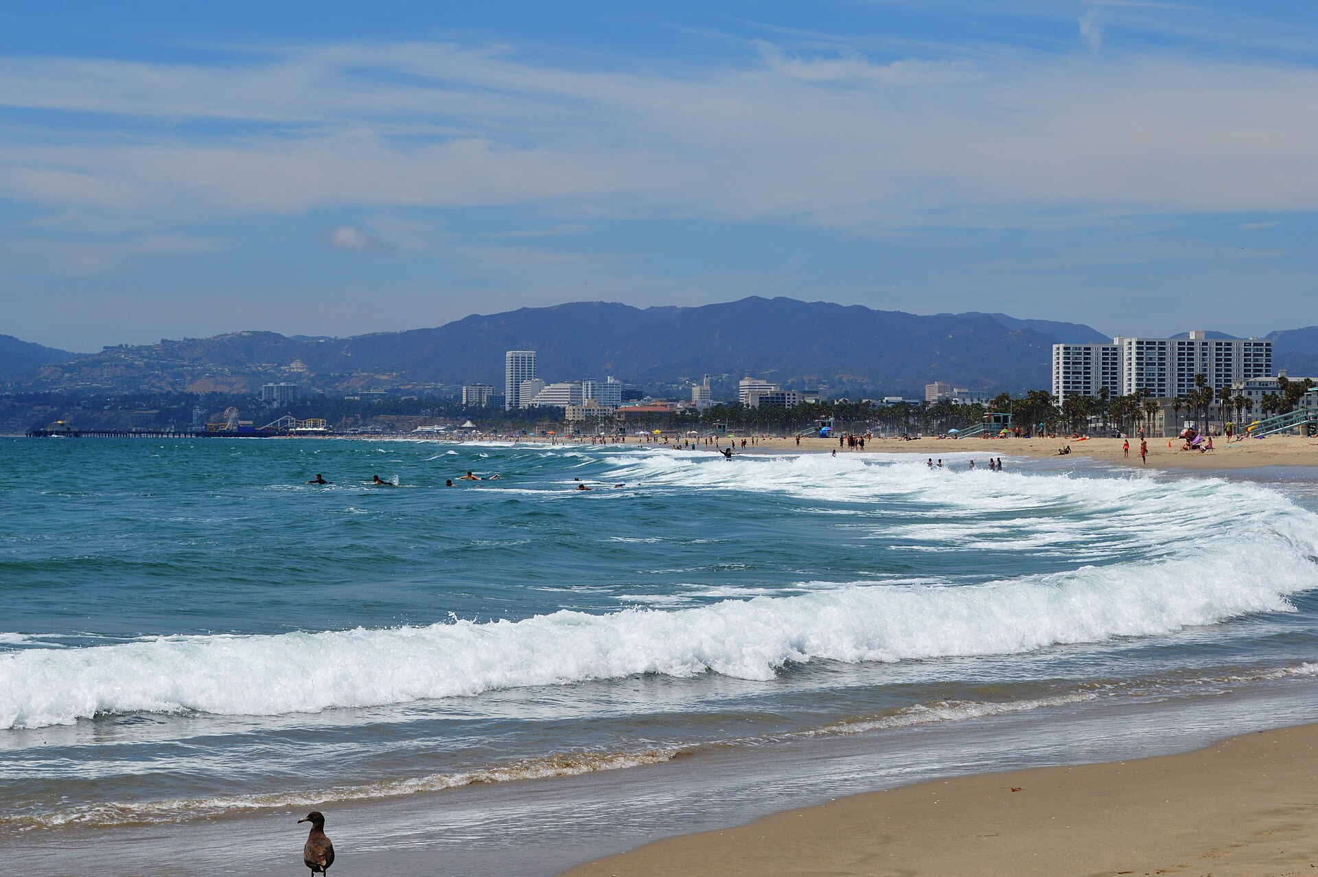Venice Beach boardwalk in Los Angeles, California