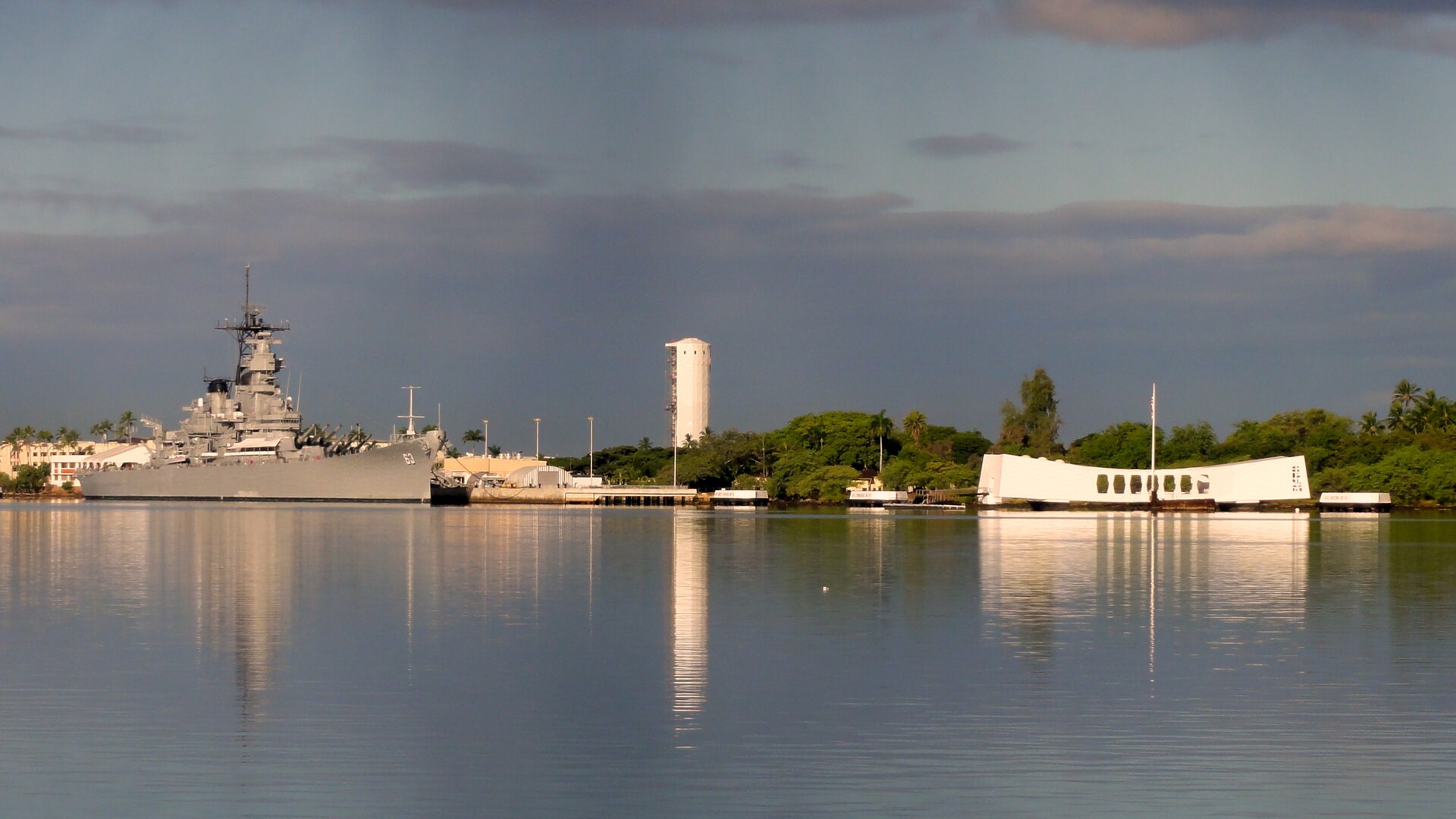 USS Arizona Memorial at Pearl Harbor, Hawaii