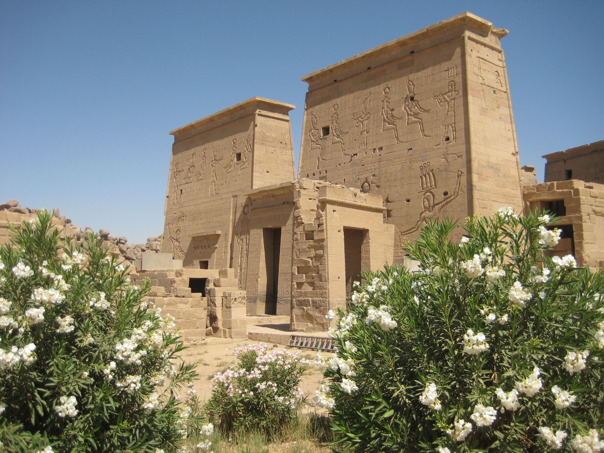 Temple of Isis on Agilkia Island near Aswan