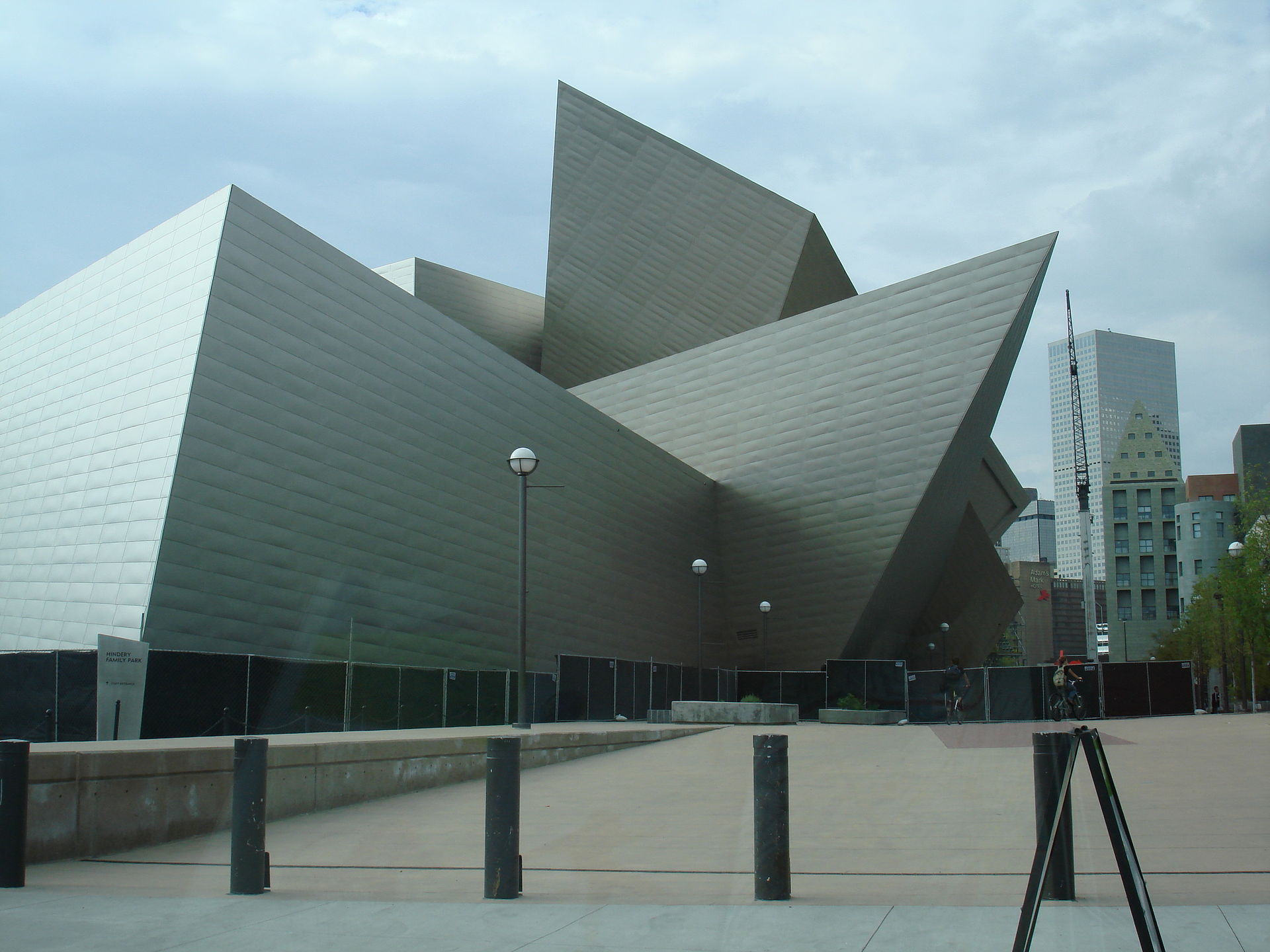 The Frederic C. Hamilton Building of the Denver Art Museum