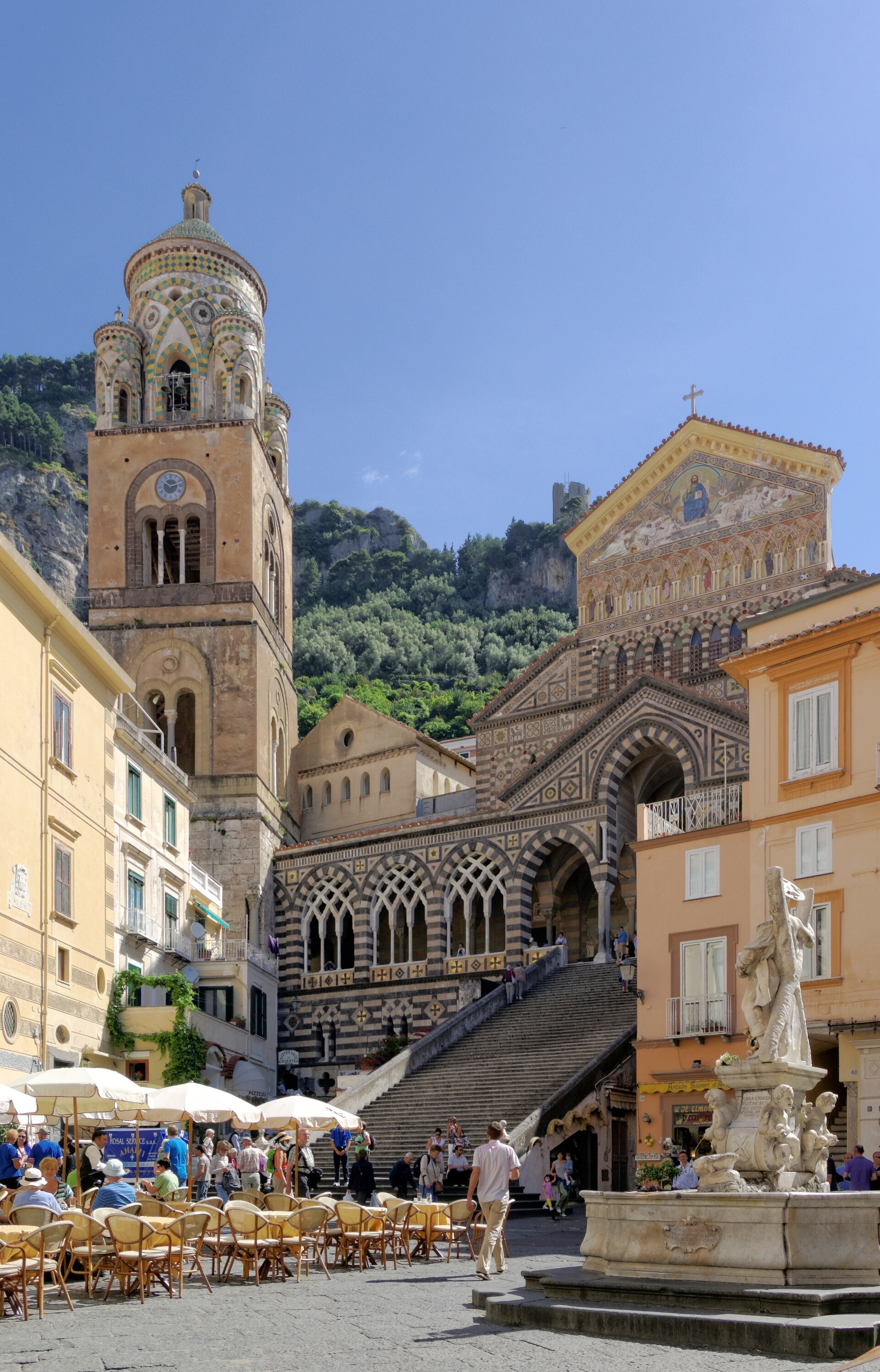 Amalfi town and cathedral