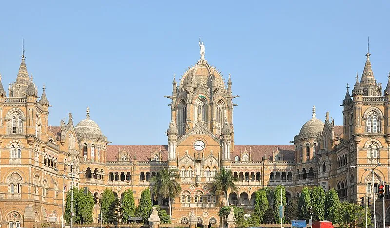 Chhatrapati Shivaji Terminus Victorian Gothic railway station, Mumbai