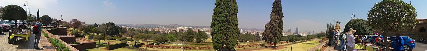 Union Buildings in Pretoria, the official seat of the South African government