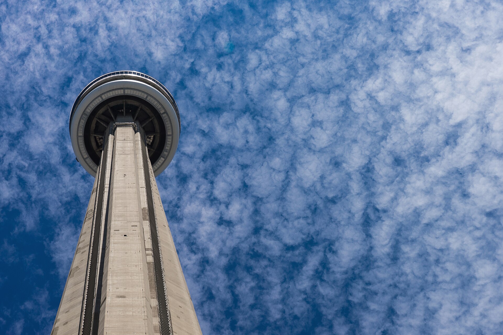 CN Tower rising above the Toronto skyline