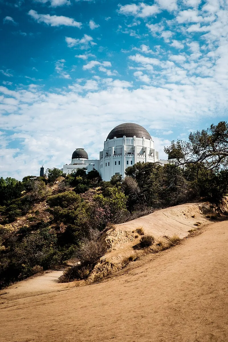 Griffith Observatory on the slopes of Mount Hollywood, Los Angeles