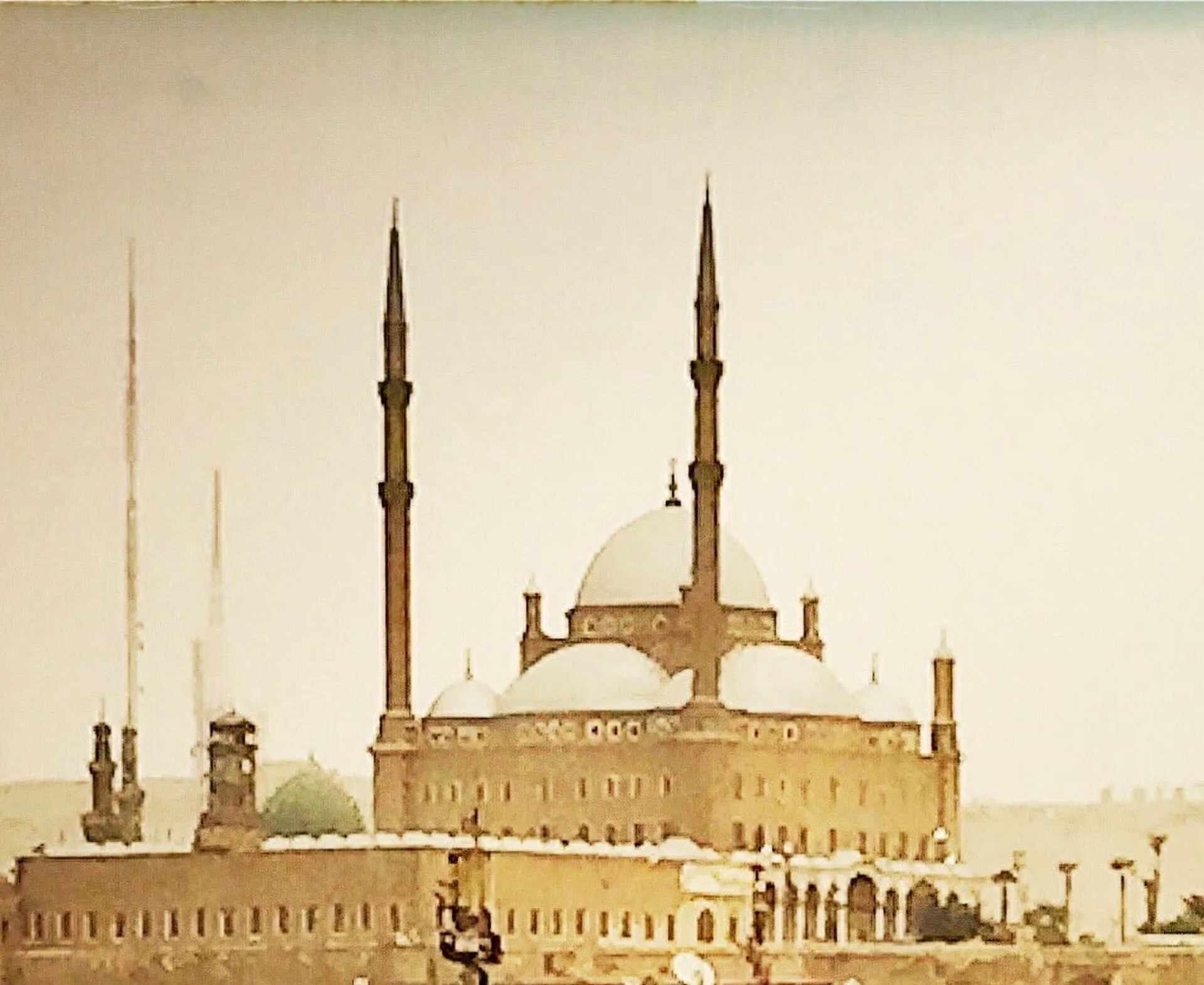 The Citadel of Saladin and Muhammad Ali Mosque in Cairo