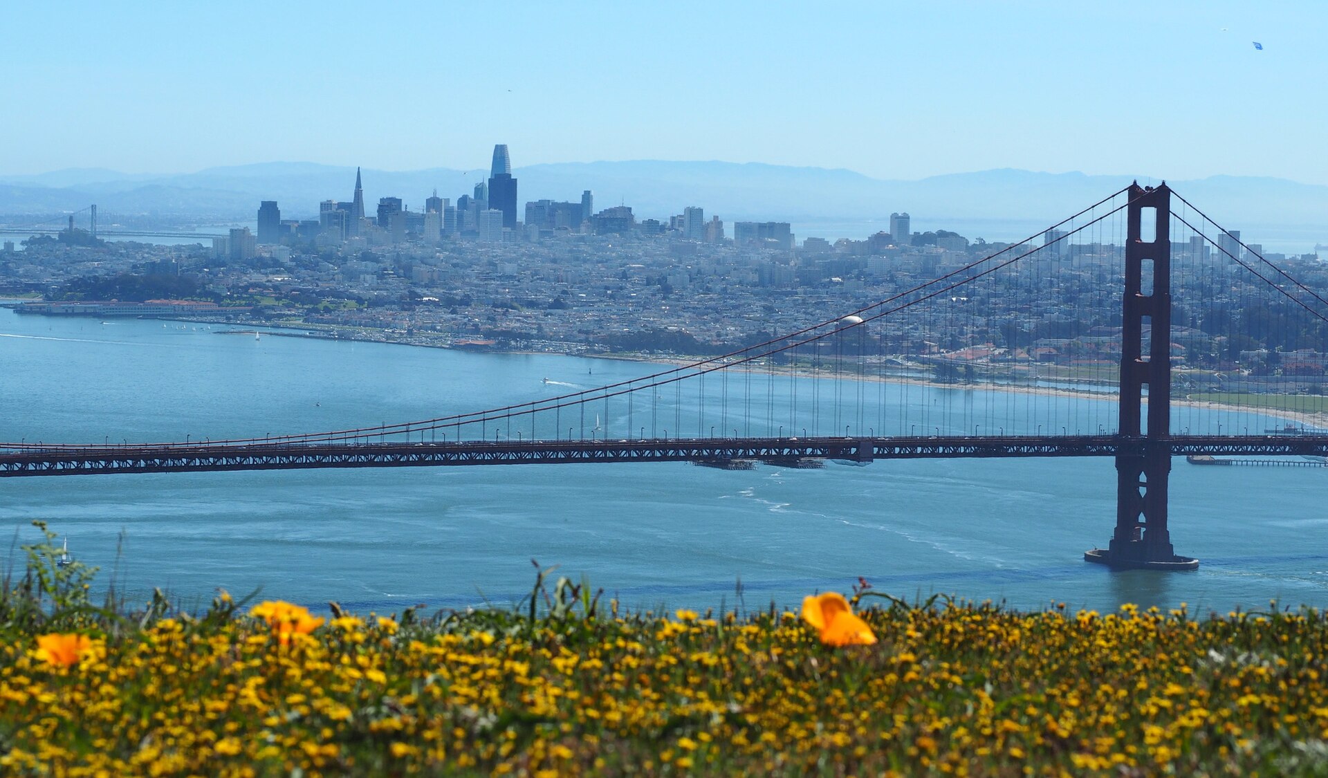 Skyline of San Francisco, United States