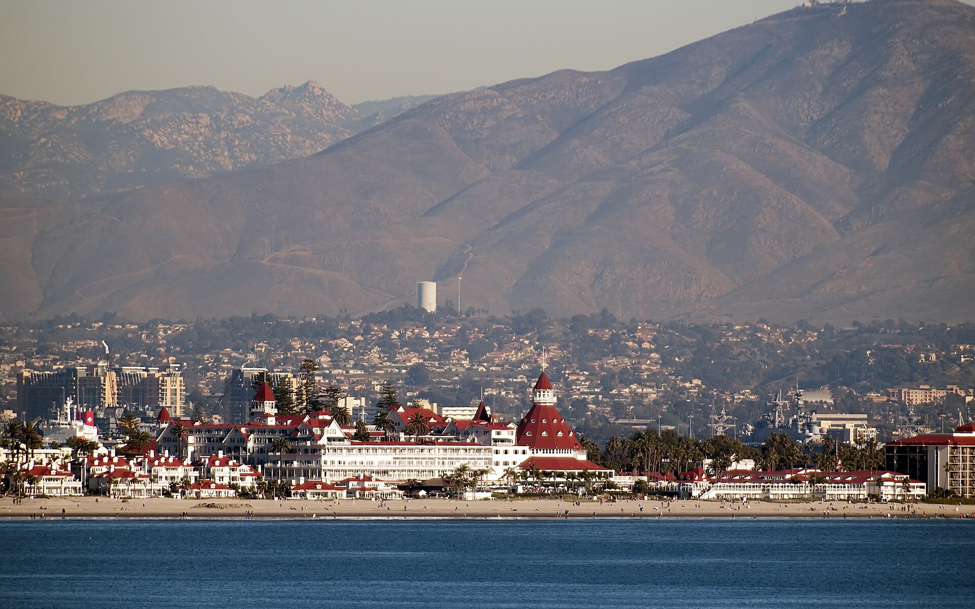 Hotel del Coronado on Coronado Island in San Diego