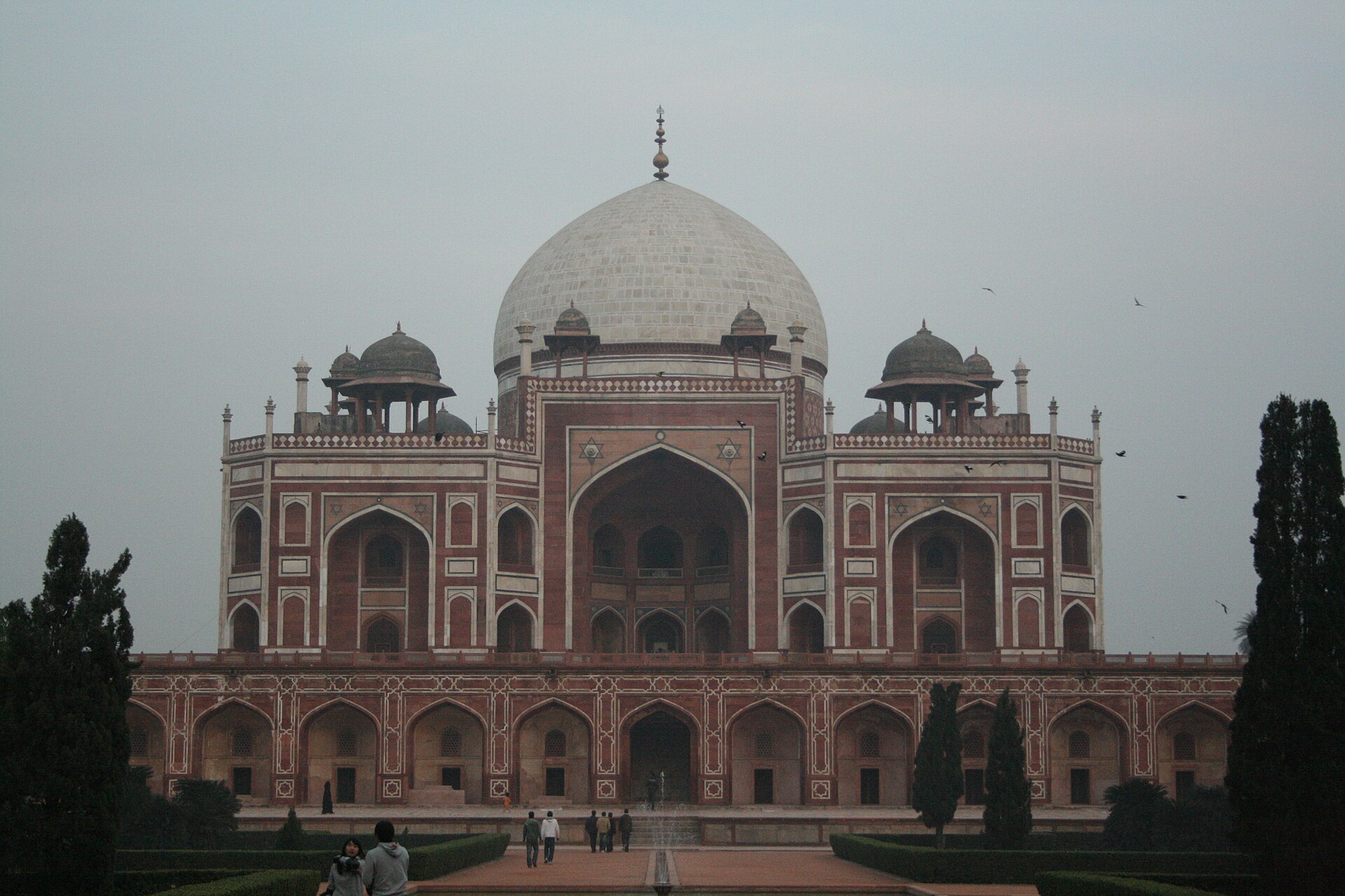 Humayun's Tomb and its Mughal garden setting in New Delhi