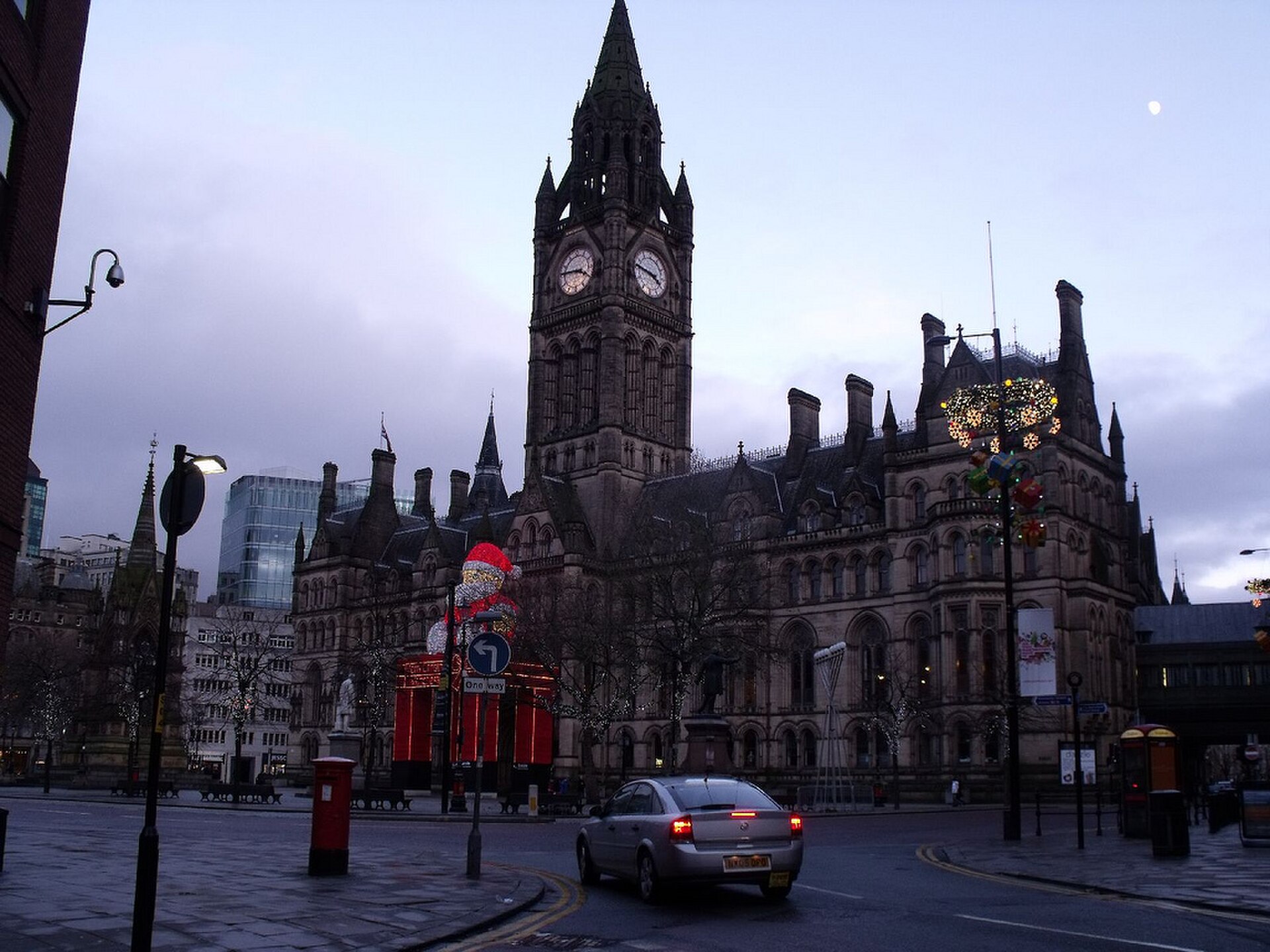 Manchester Town Hall, England