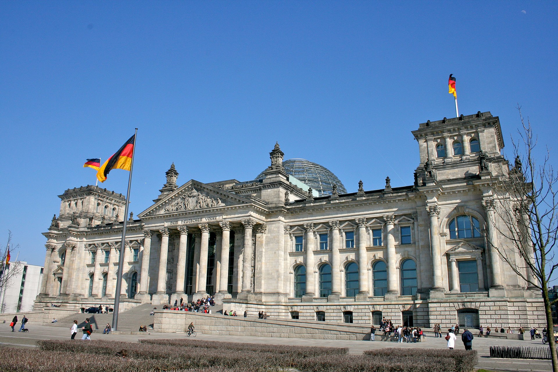Reichstag Building in Berlin