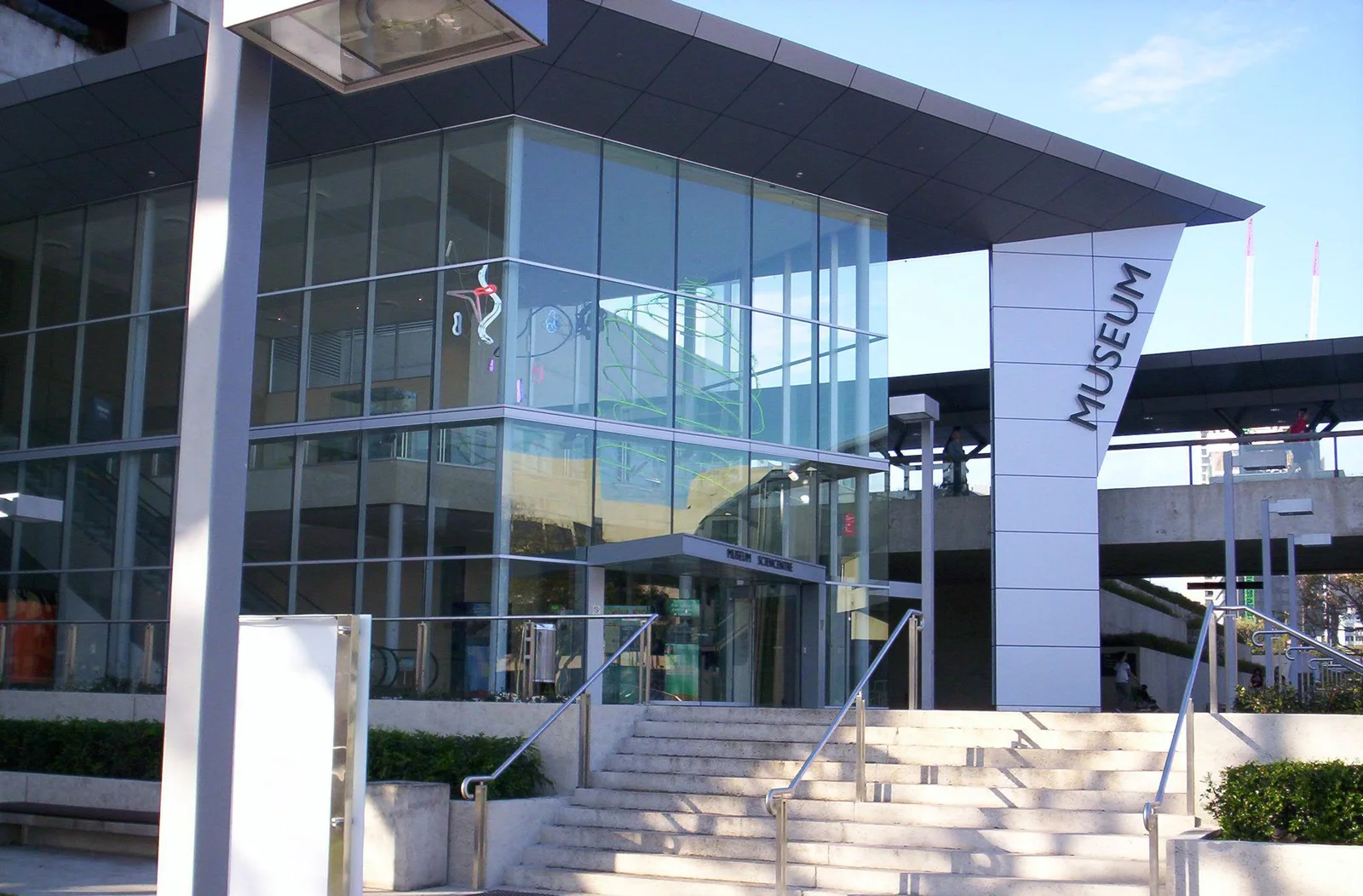Exterior of the Queensland Museum at South Brisbane