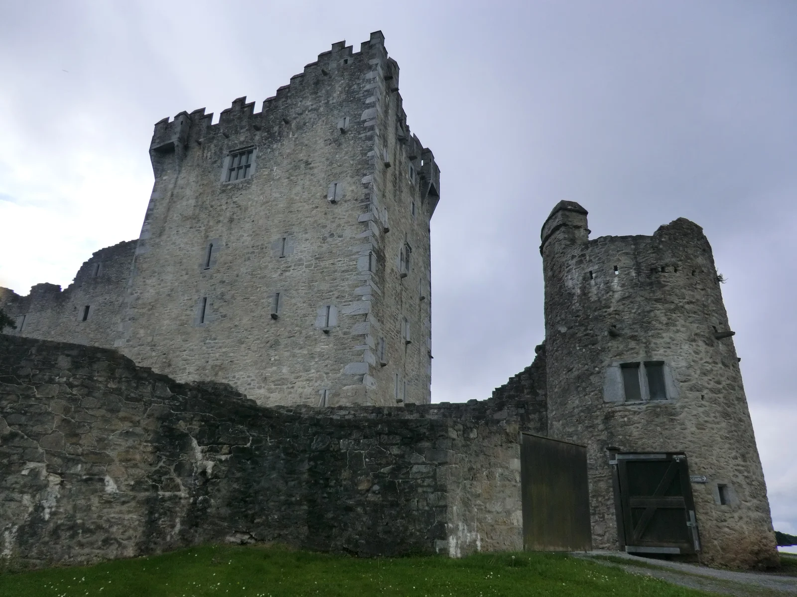 Ross Castle tower house on the shore of Lough Leane near Killarney
